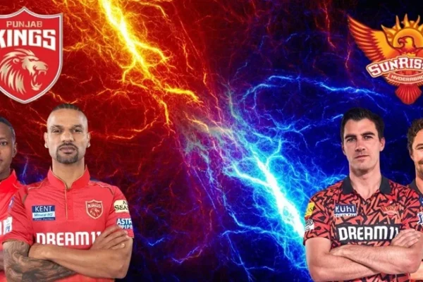 punjab kings vs sunrisers hyderabad timeline