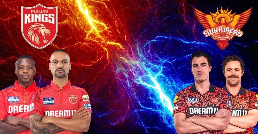 punjab kings vs sunrisers hyderabad timeline